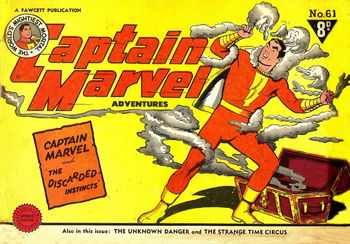 Captain Marvel Adventures (Cleland, 1949 series) #61 ([August 1951?])