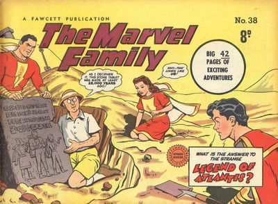 The Marvel Family (Cleland, 1949 series) #38 [1951?]