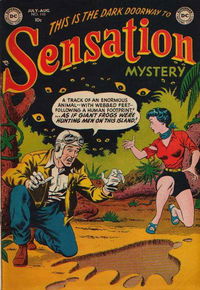 Sensation Mystery (DC, 1952 series) #110 (July-August 1952)