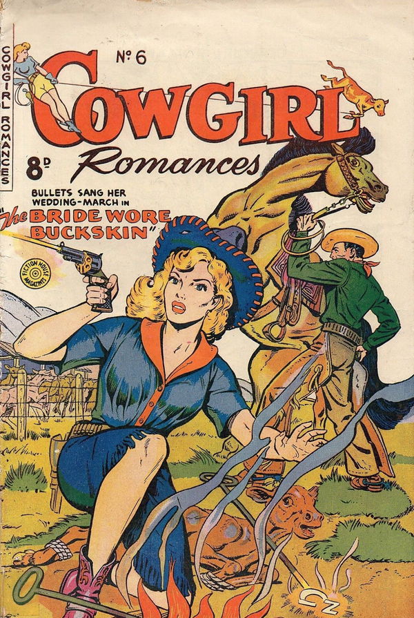 Cowgirl Romances (HJ Edwards, 1950? series) #6 ([1951?])