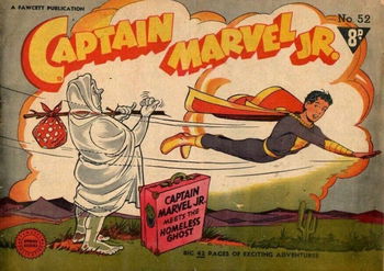 Captain Marvel Jr. Meets the Homeless Ghost