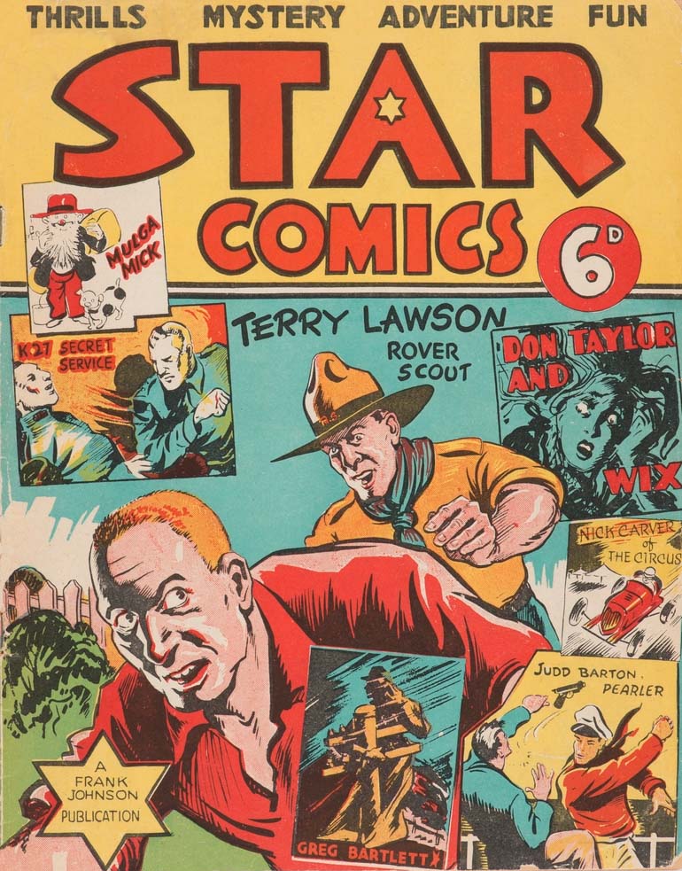 Star Comics (Frank Johnson, 1940)  (July 1940?)