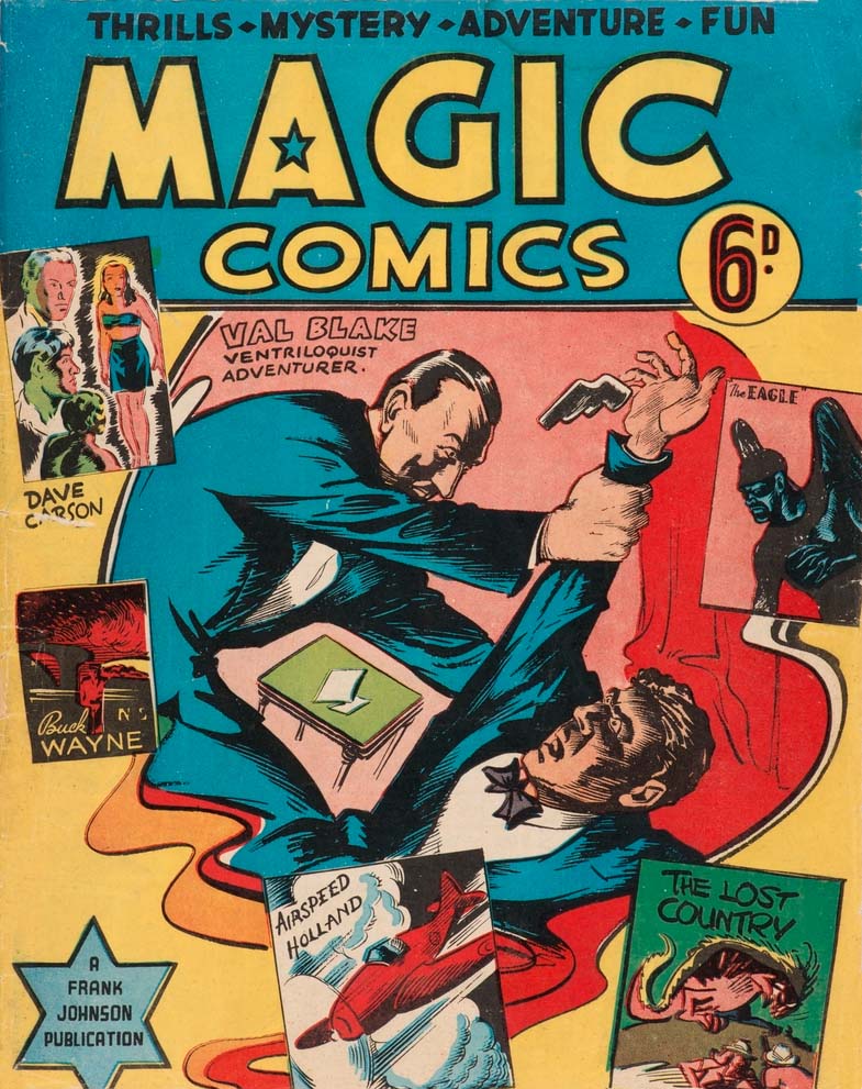 Magic Comics (Frank Johnson, 1940)  (July 1940?)