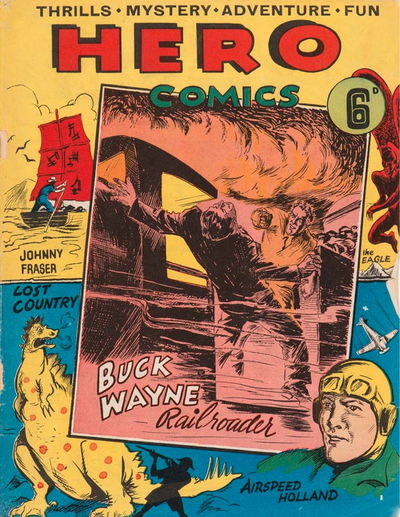 Hero Comics (Frank Johnson, 1940)  [September 1940]