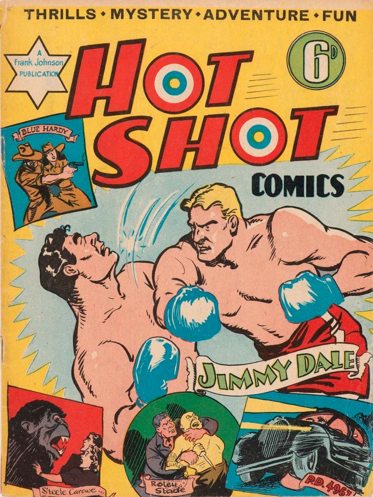 Hot Shot Comics (Frank Johnson, 1940)  (October 1940?)