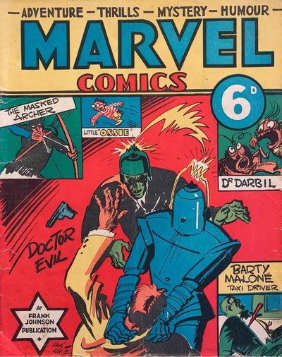 Marvel Comics (Frank Johnson, 1940)  [July 1940]