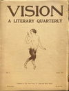 Vision: A Literary Quarterly (Frank Johnson, 1923 series) #2 August 1923