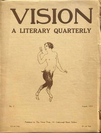 Vision: A Literary Quarterly (Frank Johnson, 1923 series) #2