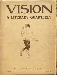 Vision: A Literary Quarterly  #2 (August 1923)