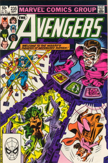 The Avengers (Marvel, 1963 series) #235 September 1983