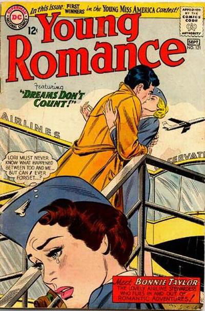 Young Romance (DC, 1963 series) #131 August-September 1964