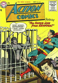 Action Comics (DC, 1938 series) #218 July 1956