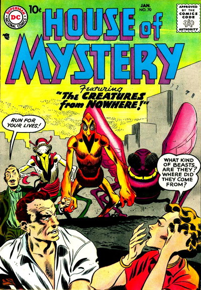House of Mystery  #70 (January 1958)