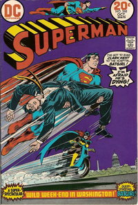 Superman (DC, 1939 series)  #268 (October 1973) — Wild Week-End in Washington!