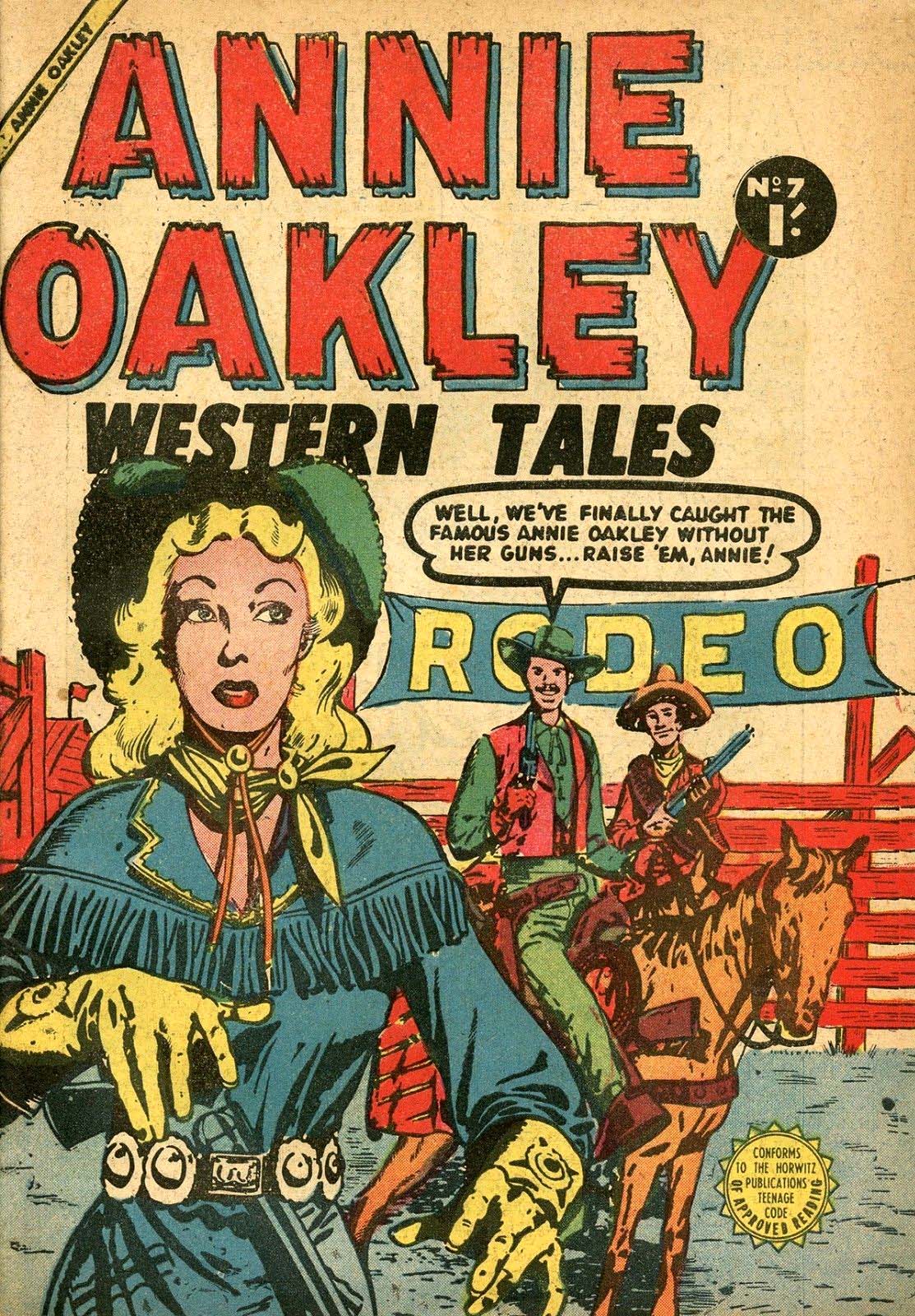 Annie Oakley Western Tales (Horwitz, 1956? series) #7 ([1957?])