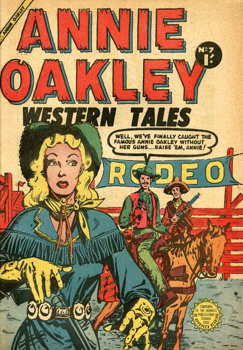 Annie Oakley Western Tales (Horwitz, 1956? series) #7 ([1957?])