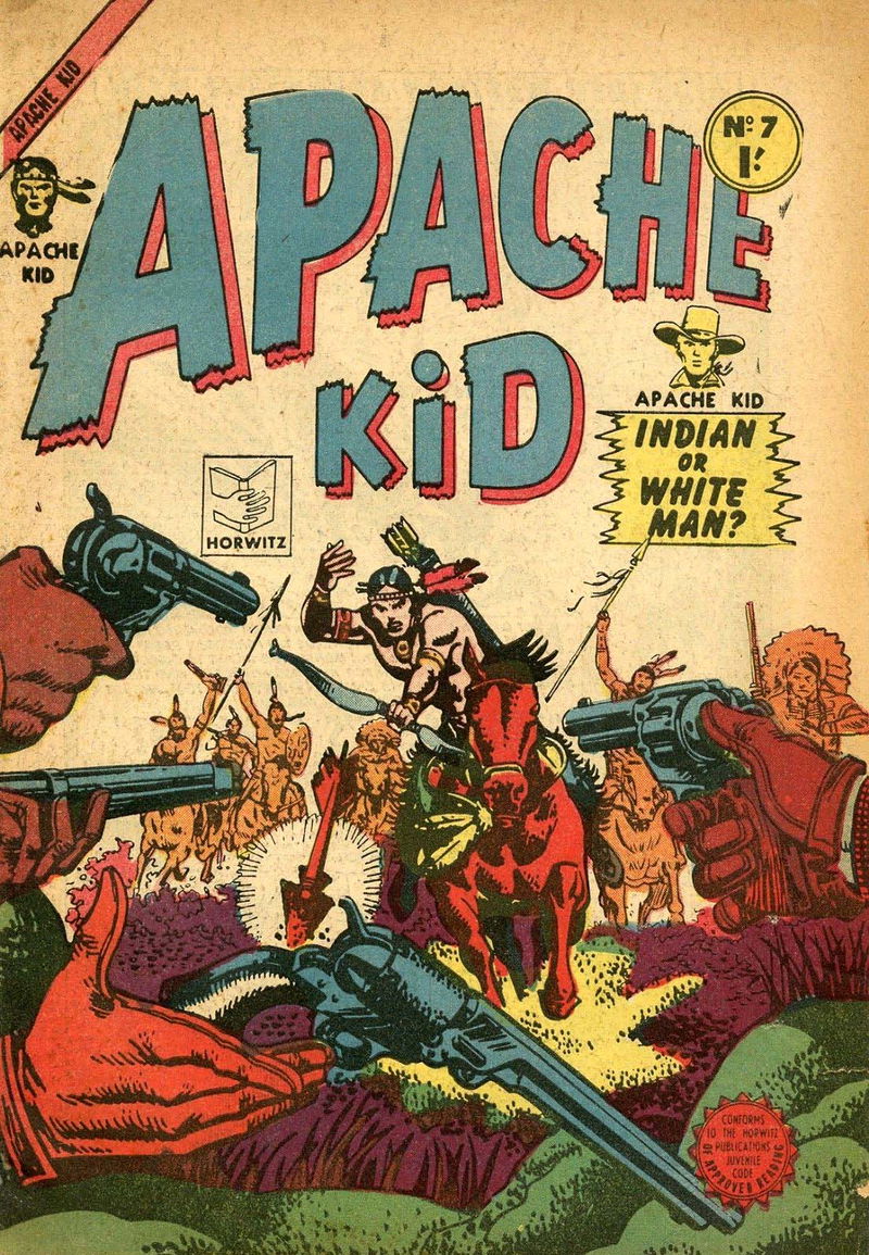 Apache Kid (Horwitz, 1957? series) #7 ([February 1957?])