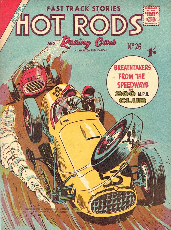 Hot Rods and Racing Cars (New Century, 1955? series) #26 ([November 1957?])