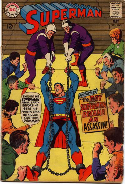 Superman (DC, 1939 series) #206 May 1968