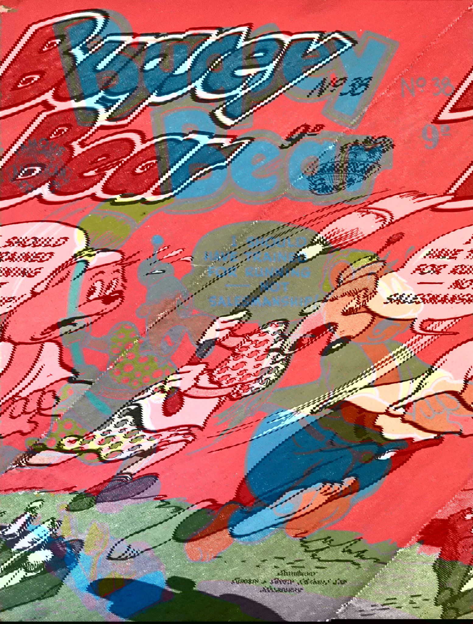 Bugsey Bear (New Century, 1953? series) #38 ([February 1956?])