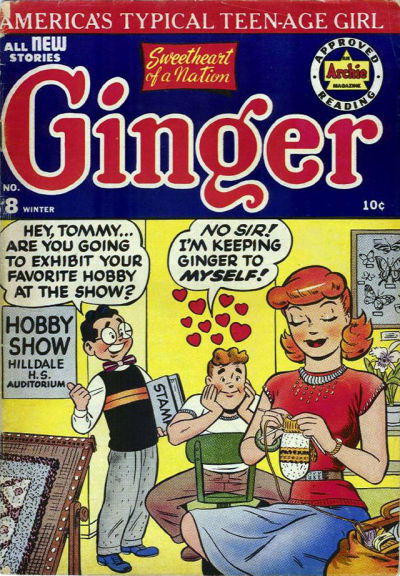 Ginger (Archie, 1951? series) #8 (Winter 1953)