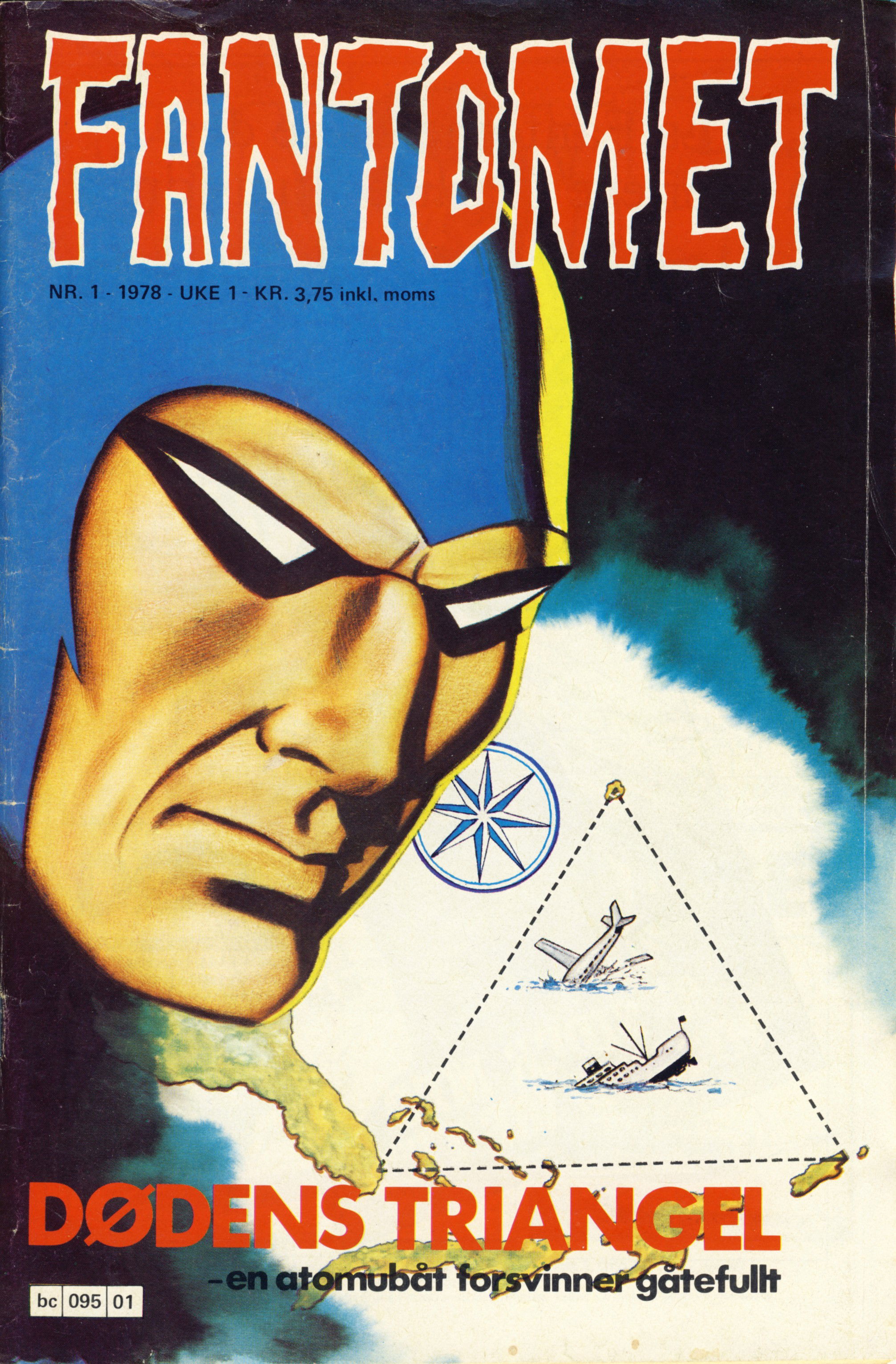 Fantomet (Semic, 1976 series) uke 1 1978 (uke 1 1978)
