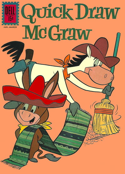 Quick Draw McGraw (Dell, 1960 series) #9 (January-March 1962)