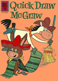Quick Draw McGraw (Dell, 1960 series)  #9 (January-March 1962) — Untitled