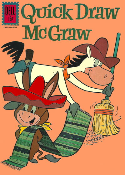 Quick Draw McGraw  #9 (January-March 1962)