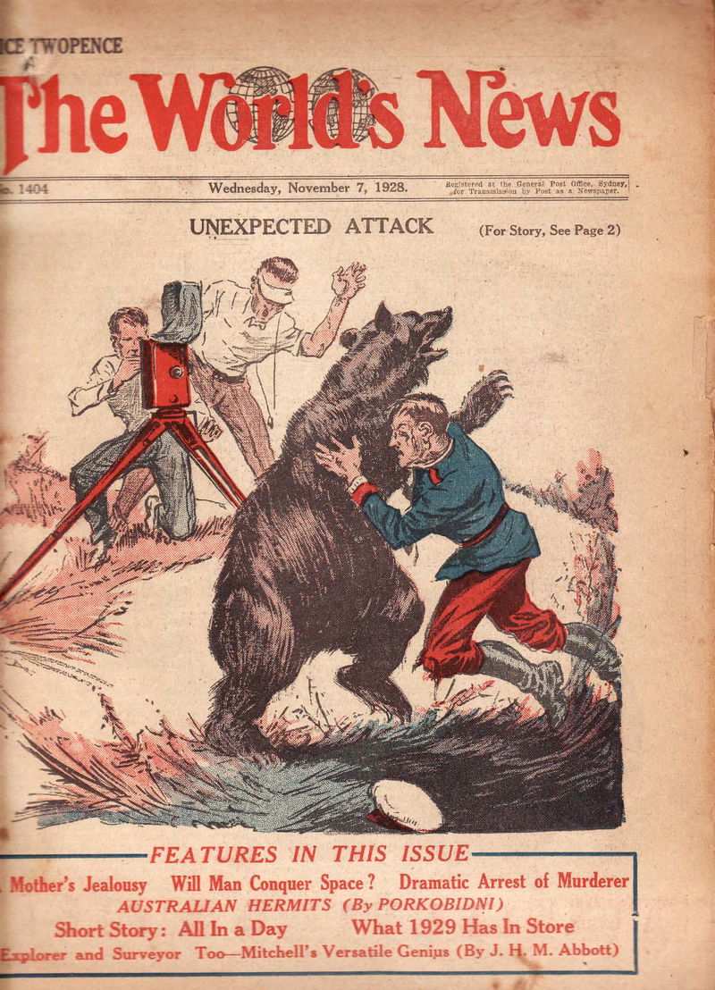 The World's News (Daily Telegraph, 1901 series) #1404 (7 November 1928)