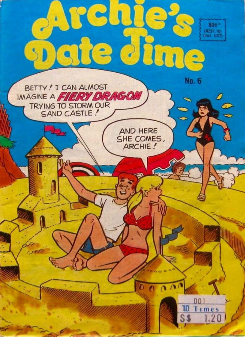 Archie's Date Time (Yaffa Publishing, 1980? series) #6 (1986)