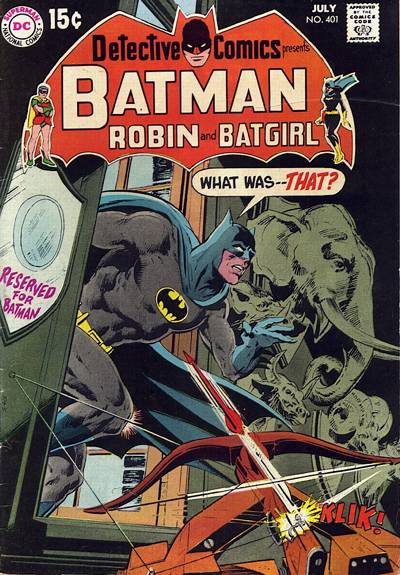 Detective Comics (DC, 1937 series) #401 (July 1970)