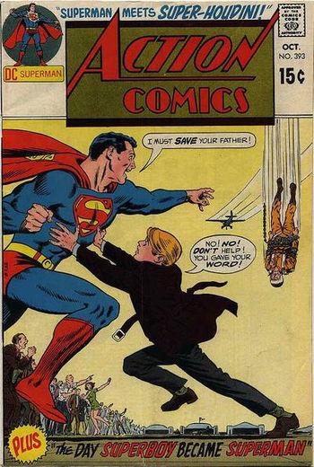 Superman Meets Super-Houdini!