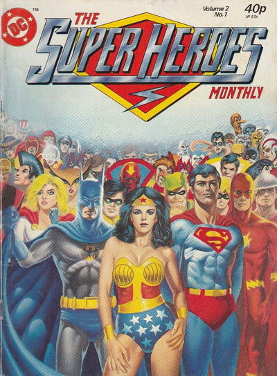 The Super Heroes Monthly (London Editions, 1981 series) v2#1