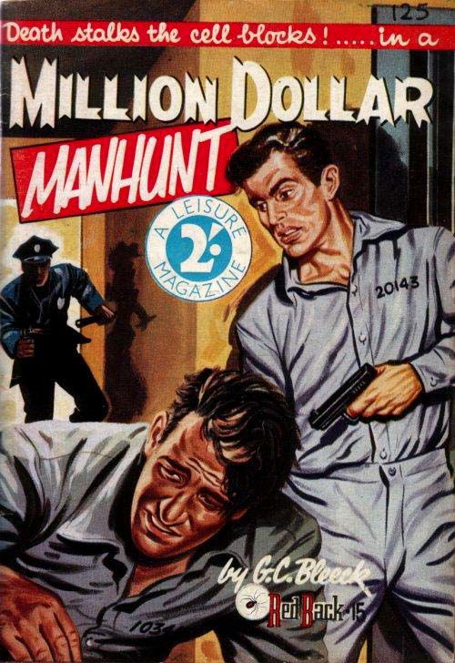 Red-Back Mystery Novel (Action Comics, 1954? series)  — Million Dollar Manhunt ([1956?])