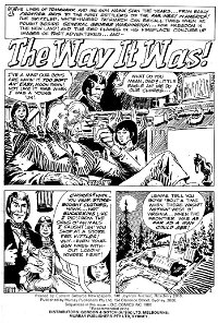 Trail Blazers of the West (Murray, 1981?)  — The Way It Was! (page 1)