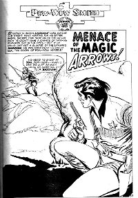 Trail Blazers of the West (Murray, 1981?)  — Menace of the Magic Arrows! (page 1)