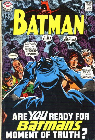 Batman (DC, 1940 series) #211 (May 1969)