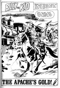 Blazing Six-Gun Adventure (Murray, 1981 series) [nn] ([1981?]) — The Apache's Gold! Part 1