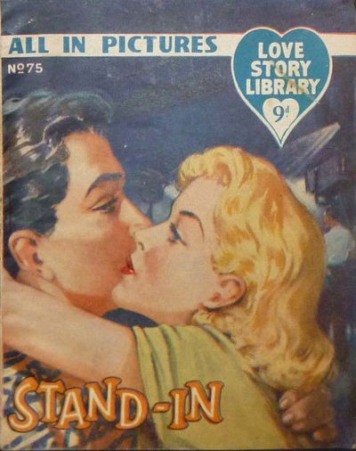 Love Story Picture Library (IPC, 1952 series) #75 — Stand-In (August 1955)