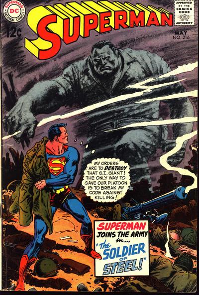Superman (DC, 1939 series) #216 (May 1969)