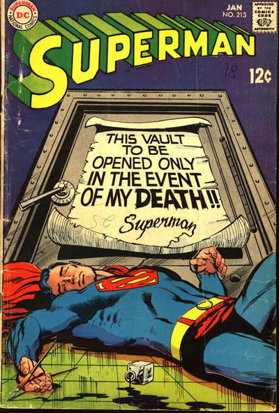 Superman (DC, 1939 series) #213 January 1969