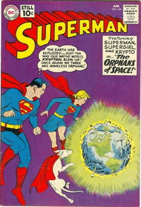 Superman (DC, 1939 series)  #144 (April 1961) — The Orphans of Space!