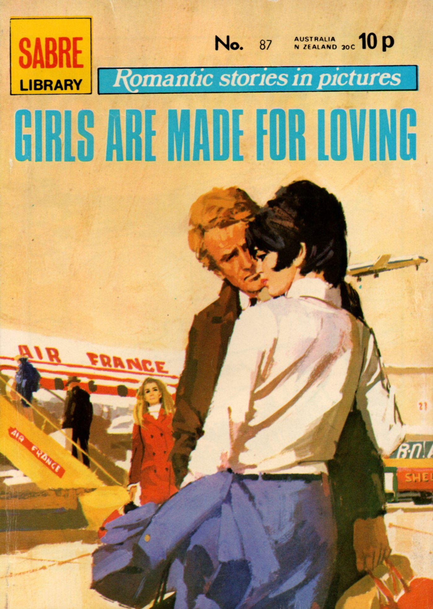 Sabre Library Romantic Stories in Pictures (Librus, 1974? series) #87 (August 1974)