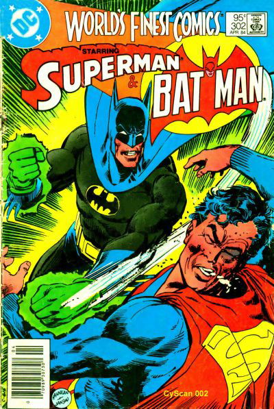 World's Finest Comics (DC, 1941 series) #302 April 1984