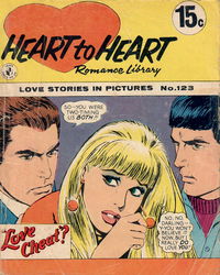 Heart to Heart Romance Library (Colour Comics, 1958 series) #123 [August 1968?]