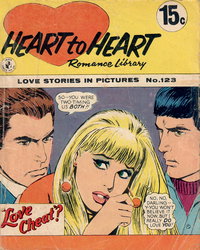 Heart to Heart Romance Library (Colour Comics, 1958 series)  #123 ([August 1968?])