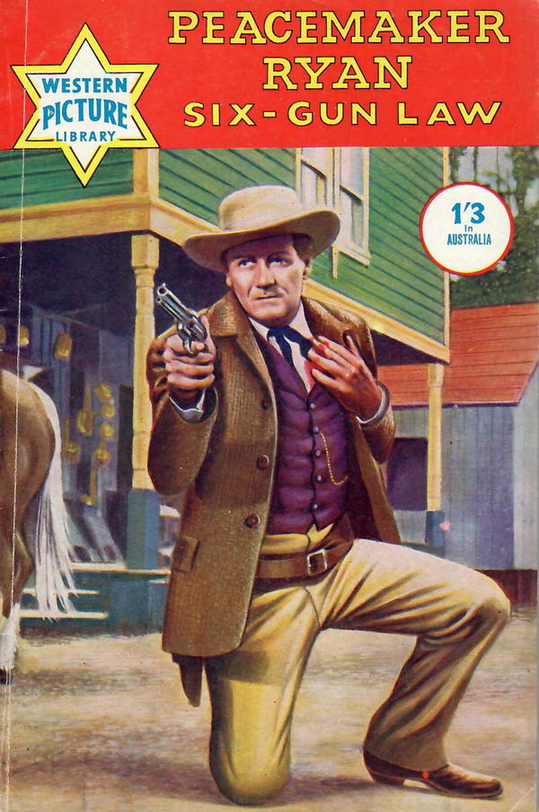 Western Picture Library (Pearson, 1958 series) #46 (August 1960) —Peacemaker Ryan Six-Gun Law