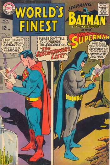 World's Finest Comics (DC, 1941 series) #171