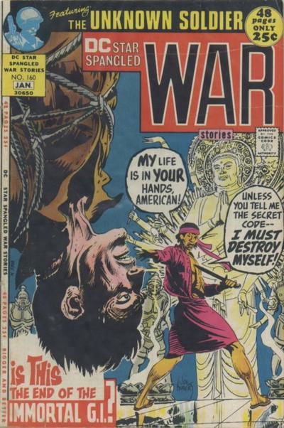 Star Spangled War Stories (DC, 1952 series) #160 (December 1971-January 1972)